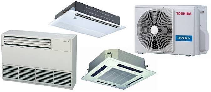 Air conditioning units for home and commercial spaces